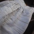 Jupe "Givre " Jupe en coton et polyester, gris