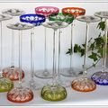 Rares verres Baccarat Tsar