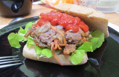 Hamburger aux légumes