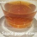 Sauce pour nems