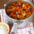 Minestrone à la tomate pour digérer léger