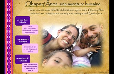 Nouveau voyage : Qhapaq'Anes !