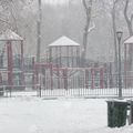 De la neige encore et toujours..au Carl Schurz Park