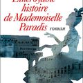 L'incroyable histoire de Mademoiselle Paradis ---- Michèle Halberstadt