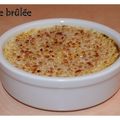 Crème brulée