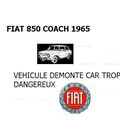 1965  FIAT 850 DISMANTELD TOO DANGEROUS