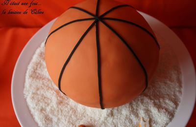 Gateau Basketball en 3 d