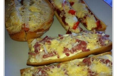 Pizza baguette et hot Dog tout rond 