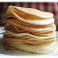 Crêpes au levain (Thermomix )