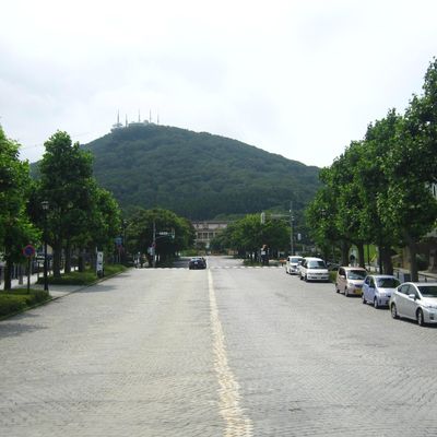 Le mont Hakodate