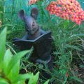 Séance de lecture au jardin