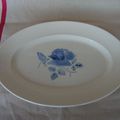 Plat de service oval, 35cm