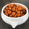 Pois chiches grillés pour l'apéritif