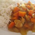 Curry japonais au porc et aux carottes
