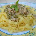  pates : tagliatelle sauce saumon