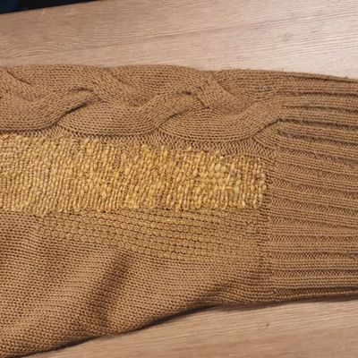 Le reprisage à l'ancienne