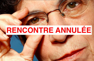 ANNULATION de la conférence d'Annette Wieviorka 