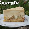 ~~ L'Energie, entremet palet breton pommes pochées chantilly caramel beurre salé ! ~~