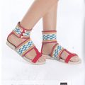 Espadrilles femme au crochet, Phil Coton 3