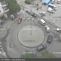 Rond-point à Gérona (Espagne)
