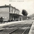 Chemin de fer départemental (CFC) Ligne de REGNY à St Just en Chevalet -42-