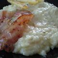 Risotto aux Asperges & Lard Croustillant