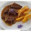 LANGUE DE BOEUF SAUCE MADERE