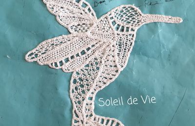 7# Colibri -Dentelle à l'aiguille