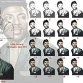 Les différentes étapes de création de l'illustration "Little Richard"
