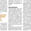 #Presse : Mlle Frisette dans Presse Ocean !