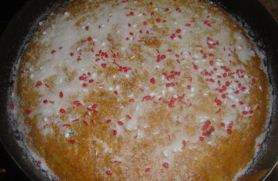 Gâteau façon fougasse mentonnaise