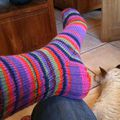 Chaussettes multicolores