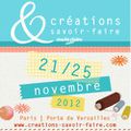 Places pour le salon Créations et savoir-faire à gagner!!!