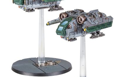 Legions Imperialis & Aeronautica Imperialis - Le retour de l'Arvus Lighter en plastique !