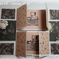 Scrap en kit : mini album en boite 