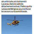 Hélicoptère de la sécurité civile