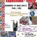 Expo-vente Samedi 11 mai 2013 Atelier Margalide GRENOBLE