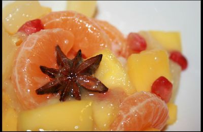 salade de fruits exotiques à la badiane