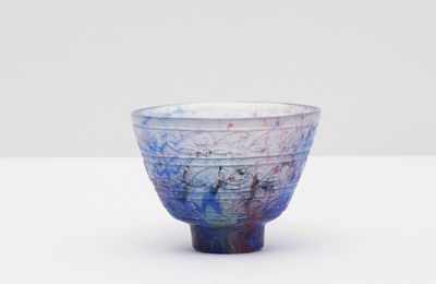 François-Emile Décorchemont (1880-1971), Coupe, circa 1925