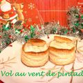 Vol au vent de pintade, juste délicieux