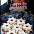P'tits biscuits étoilés au Nutella