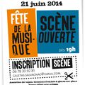 le 21 juin, Scène Ouverte