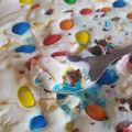 Glace aux m&ms