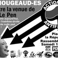 Manifestation contre la venue de Le Pen à Limoges samedi 18 Mai