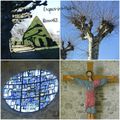 Abbatiale Saint-Pierre-Saint-Paul d'Évaux-les-Bains, les jours se suivent mais à chacun son histoire , son ciel ! :)