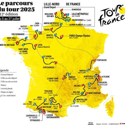 Les humeurs de Barreau: Sur le tour de France en Normandie, des drapeaux bretons, palestiniens ou normands?
