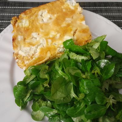 Clafoutis butternut chèvre