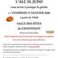 INVITATION GALETTE JUDO VENDREDI 17 JANVIER