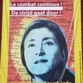 "Le combat continue" affiche la Ville de Bruxelles