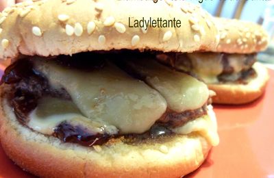 Hamburger à la Figue et au Cantal